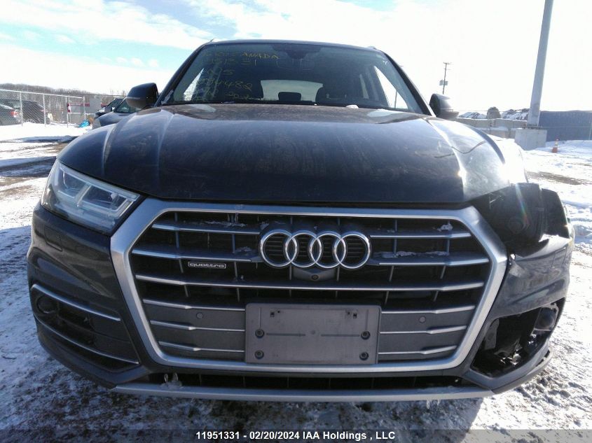 2018 Audi Q5 Prestige VIN: WA1CNAFY4J2094482 Lot: 11951331