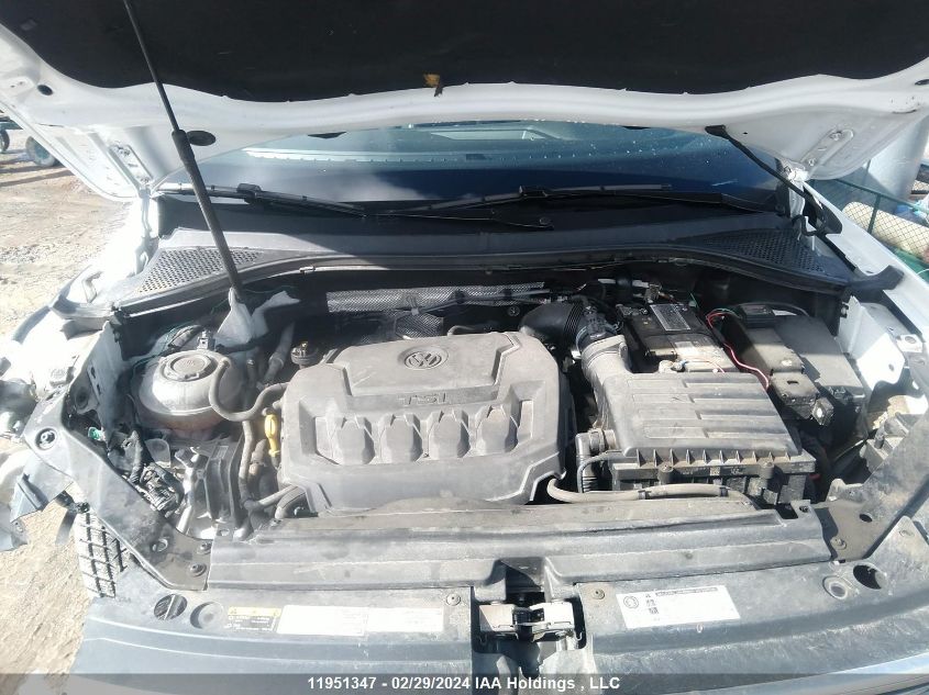 2018 Volkswagen Tiguan Sel Premium VIN: 3VV4B7AX4JM129679 Lot: 11951347