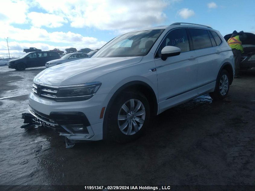 2018 Volkswagen Tiguan Sel Premium VIN: 3VV4B7AX4JM129679 Lot: 11951347