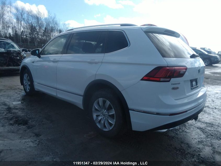 2018 Volkswagen Tiguan Sel Premium VIN: 3VV4B7AX4JM129679 Lot: 11951347