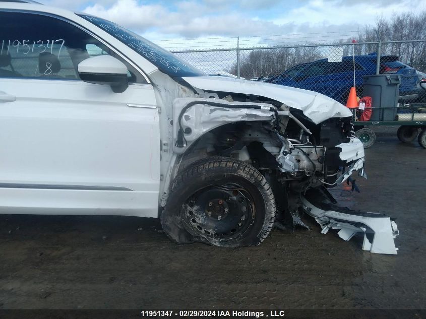 2018 Volkswagen Tiguan Sel Premium VIN: 3VV4B7AX4JM129679 Lot: 11951347