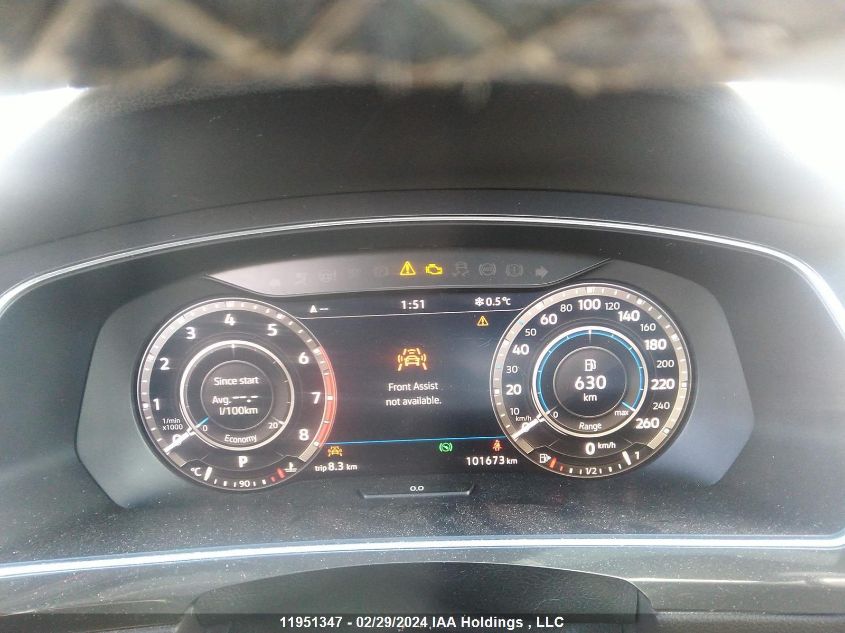 2018 Volkswagen Tiguan Sel Premium VIN: 3VV4B7AX4JM129679 Lot: 11951347