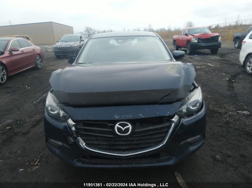 2018 Mazda Mazda3 Sport VIN: JM1BN1L71J1166550 Lot: 11951361