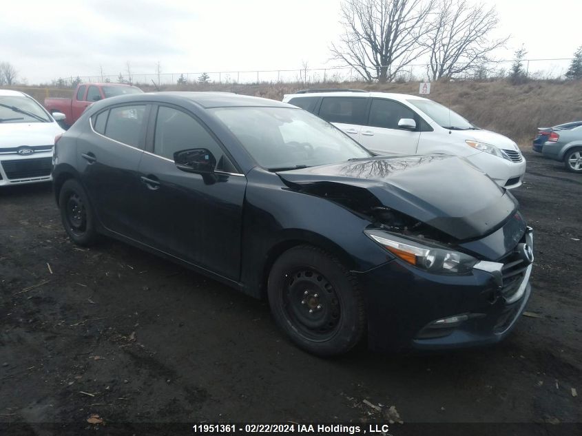 2018 Mazda Mazda3 Sport VIN: JM1BN1L71J1166550 Lot: 11951361