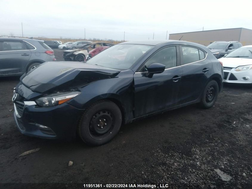 2018 Mazda Mazda3 Sport VIN: JM1BN1L71J1166550 Lot: 11951361