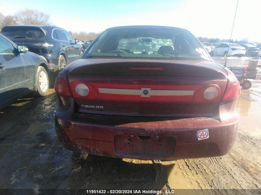 2003 Chevrolet Cavalier VIN: 3G1JC52F23S186754 Lot: 11951432