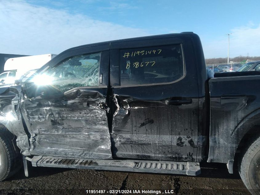 2022 Ford F-150 VIN: 1FTEW1EP6NFB38677 Lot: 11951497