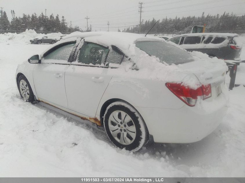 2015 Chevrolet Cruze VIN: 1G1PL5SH8F7173960 Lot: 11951503