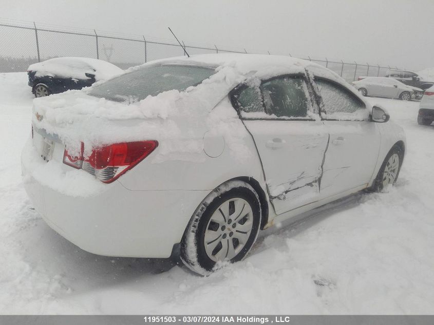 2015 Chevrolet Cruze VIN: 1G1PL5SH8F7173960 Lot: 11951503