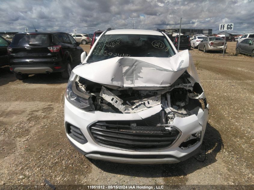 2020 Chevrolet Trax VIN: KL7CJPSB1LB315168 Lot: 11951512