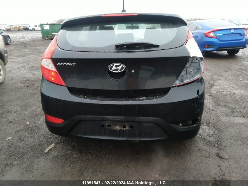 2015 Hyundai Accent Gl VIN: KMHCT5AE7FU223791 Lot: 39240774