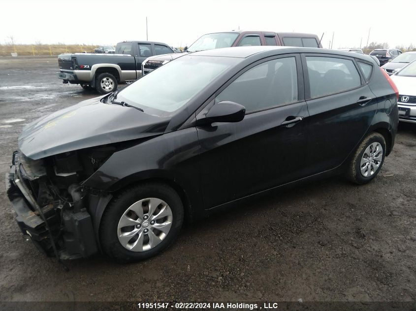 2015 Hyundai Accent Gl VIN: KMHCT5AE7FU223791 Lot: 39240774