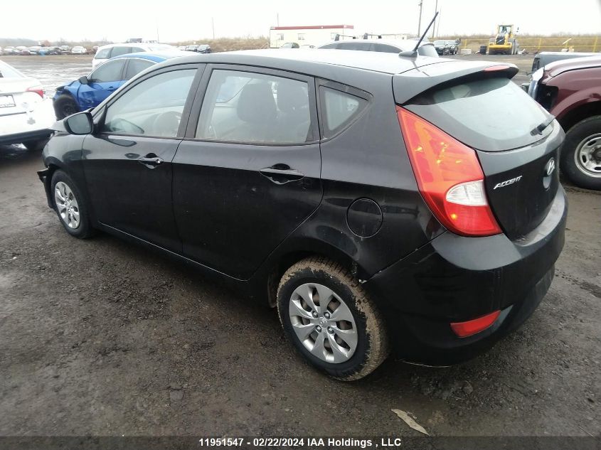 2015 Hyundai Accent Gl VIN: KMHCT5AE7FU223791 Lot: 39240774