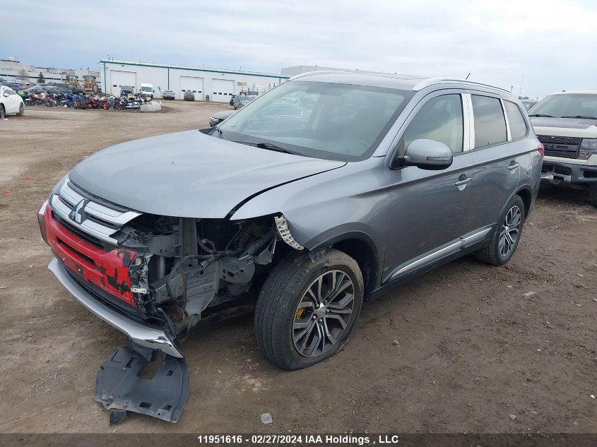 2016 Mitsubishi Outlander Es VIN: JA4AZ2A3XGZ605478 Lot: 39236246