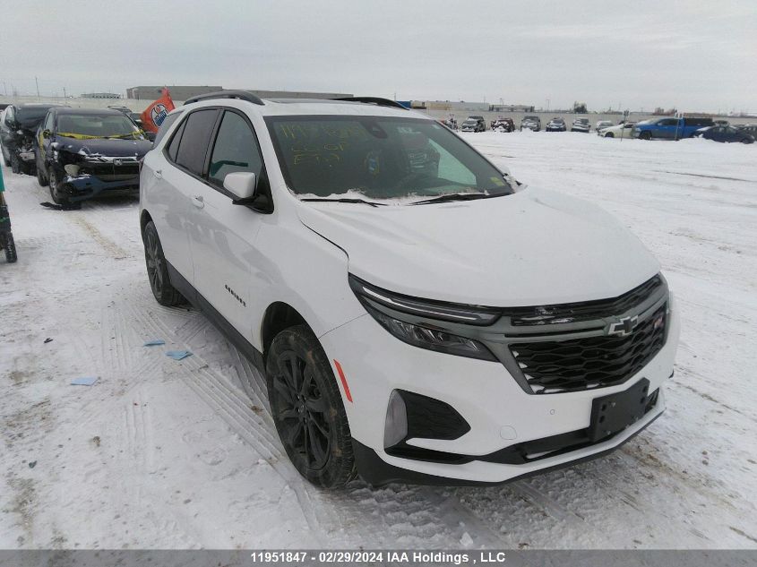 2022 Chevrolet Equinox VIN: 2GNAXWEVXN6125911 Lot: 11951847