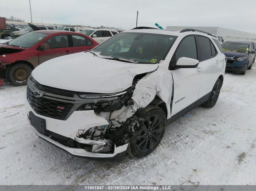 2022 Chevrolet Equinox VIN: 2GNAXWEVXN6125911 Lot: 11951847