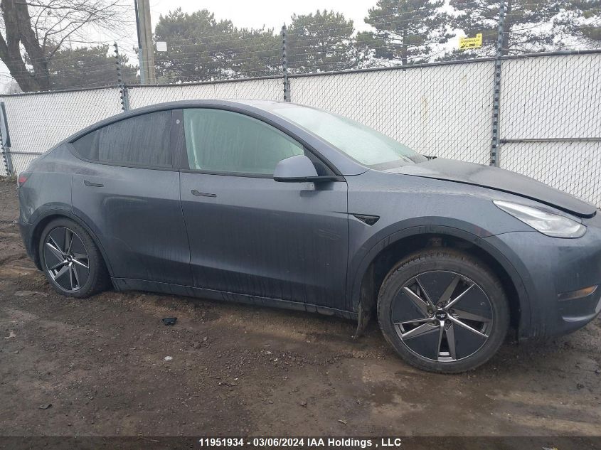 2021 Tesla Model Y VIN: 5YJYGAEE8MF303866 Lot: 11951934