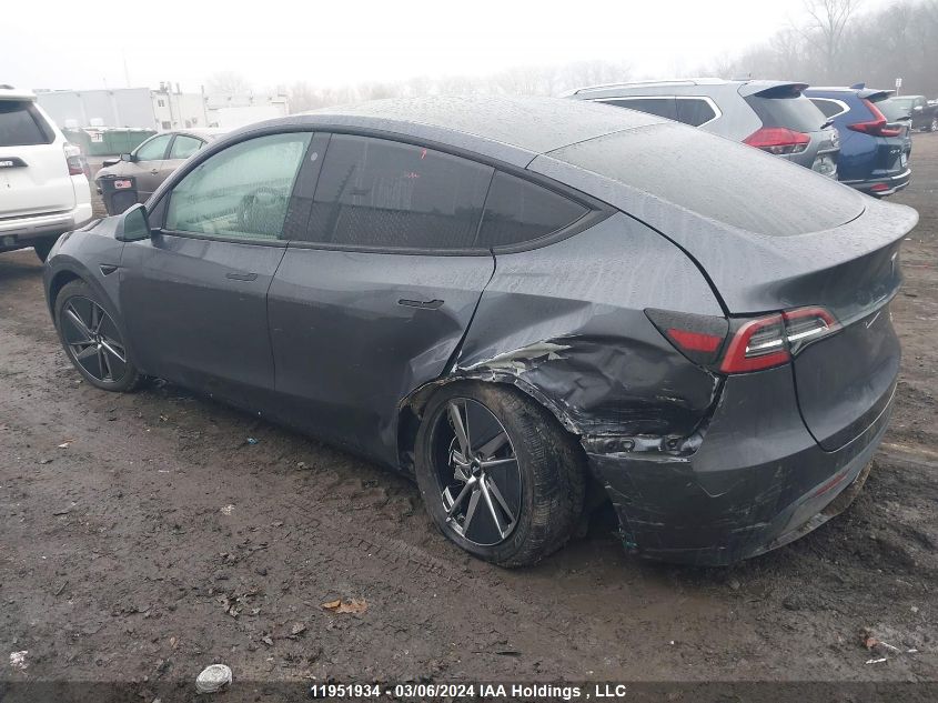 2021 Tesla Model Y VIN: 5YJYGAEE8MF303866 Lot: 11951934