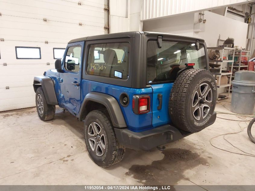 2022 Jeep Wrangler Sport VIN: 1C4GJXAG9NW279954 Lot: 39240355