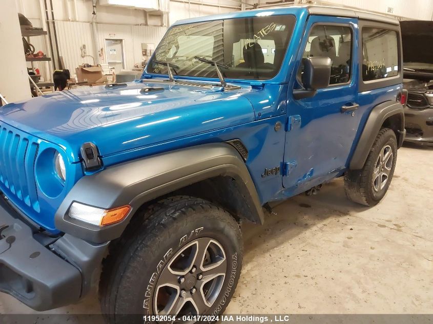 2022 Jeep Wrangler Sport VIN: 1C4GJXAG9NW279954 Lot: 39240355