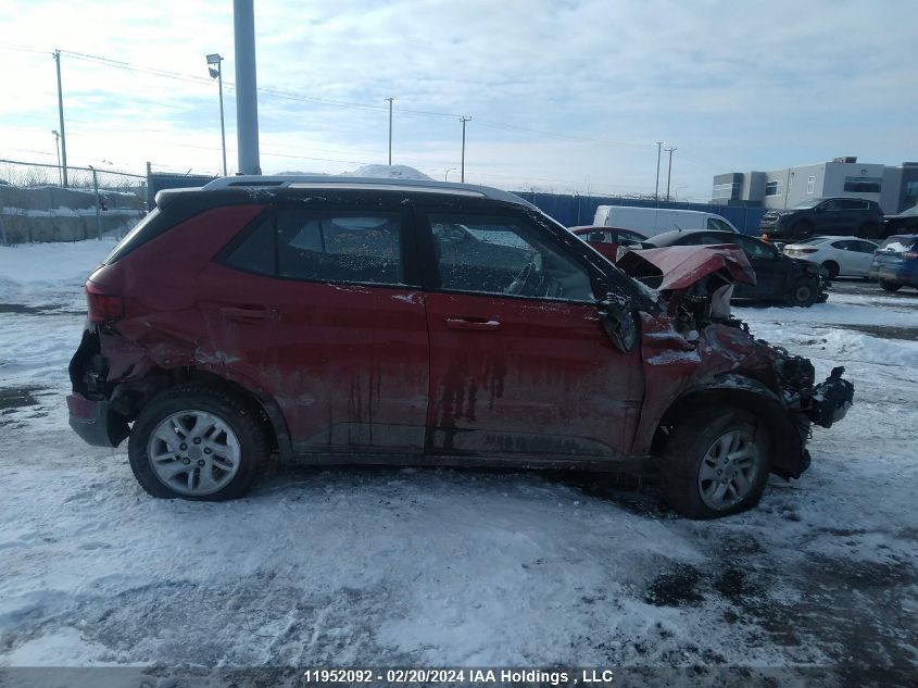 2021 Hyundai Venue VIN: KMHRC8A36MU079920 Lot: 11952092