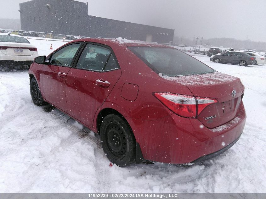 2015 Toyota Corolla L/Le/Le Pls/Prm/S/S Pls VIN: 2T1BURHE9FC349271 Lot: 38987084