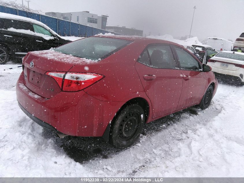 2015 Toyota Corolla L/Le/Le Pls/Prm/S/S Pls VIN: 2T1BURHE9FC349271 Lot: 38987084