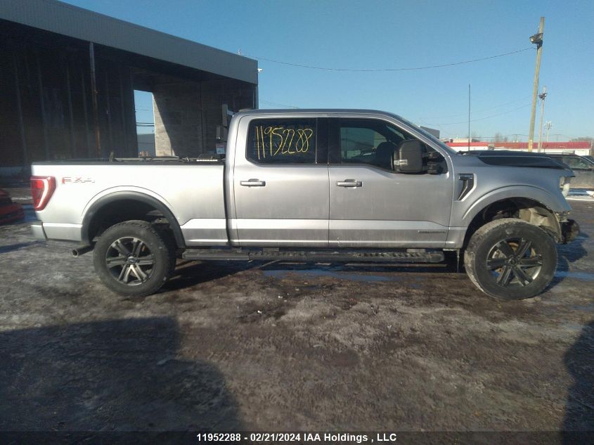 2021 Ford F-150 VIN: 1FTFW1ED3MFC54587 Lot: 11952288