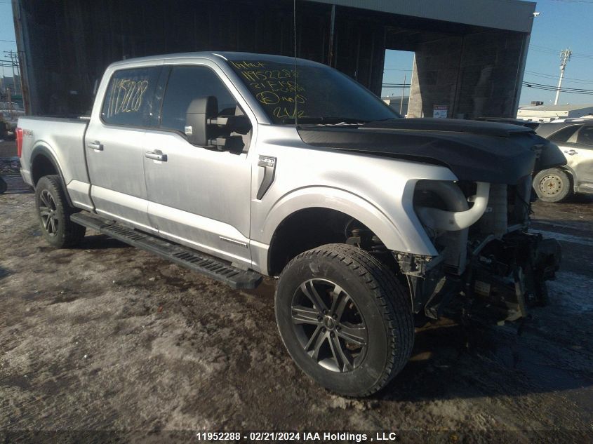 2021 Ford F-150 VIN: 1FTFW1ED3MFC54587 Lot: 11952288