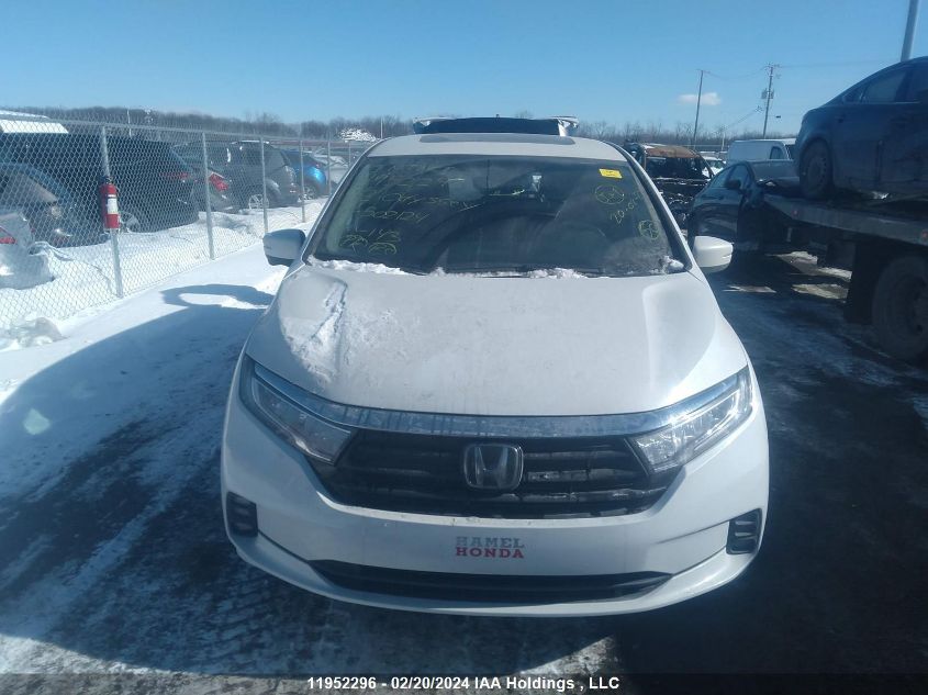 2022 Honda Odyssey VIN: 5FNRL6H44NB502124 Lot: 11952296