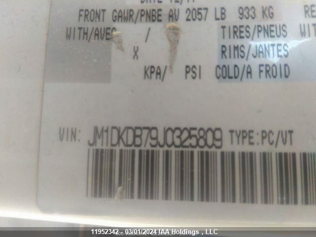 2018 Mazda Cx-3 VIN: JM1DKDB79J0325809 Lot: 11952342