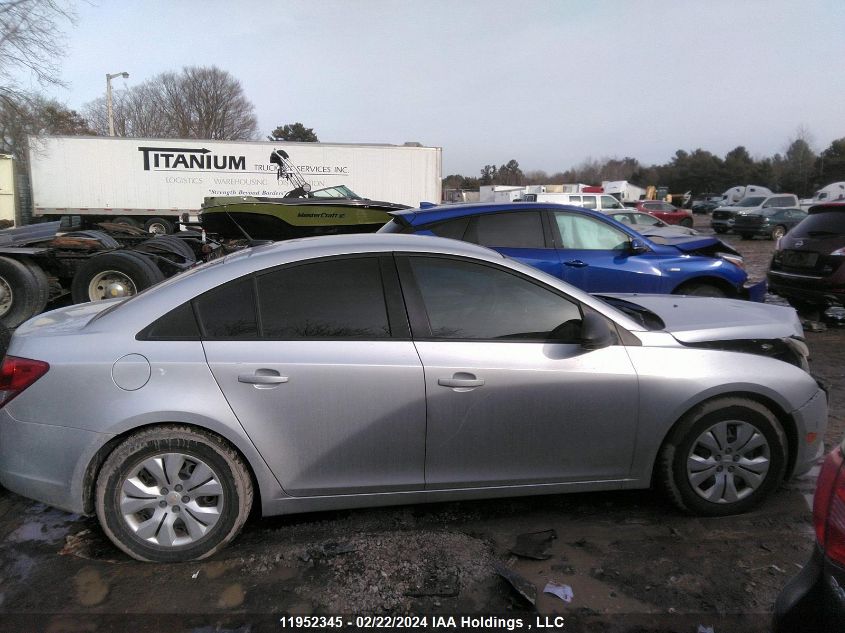 2013 Chevrolet Cruze Ls VIN: 1G1PL5SHXD7246372 Lot: 11952345