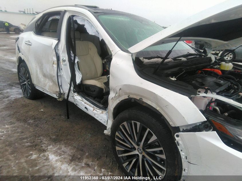 2023 Lexus Rx 350H VIN: 2T2BBMCA2PC014850 Lot: 11952360