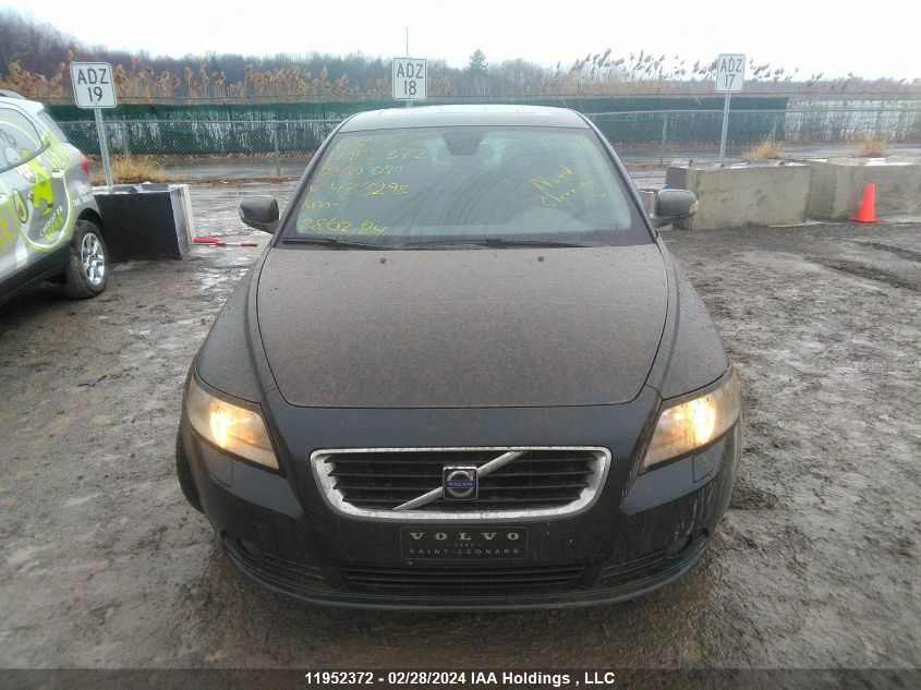 2009 Volvo S40 2.4I VIN: YV1MS382292433298 Lot: 11952372