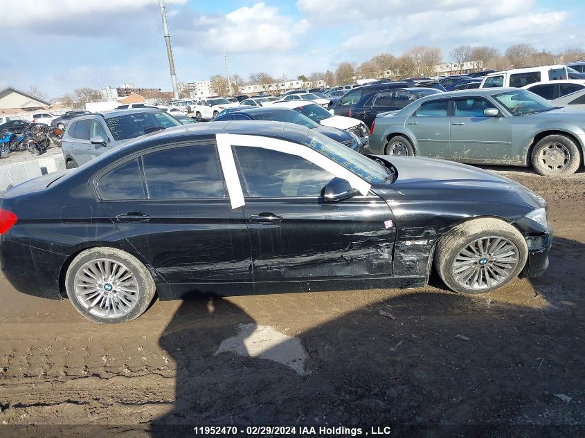 2014 BMW 3 Series VIN: WBA3B3C55EJ981540 Lot: 11952470