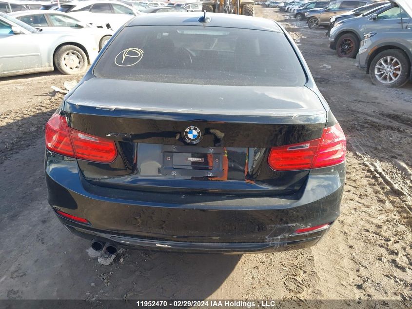 2014 BMW 3 Series VIN: WBA3B3C55EJ981540 Lot: 11952470