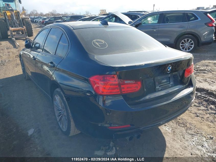 2014 BMW 3 Series VIN: WBA3B3C55EJ981540 Lot: 11952470