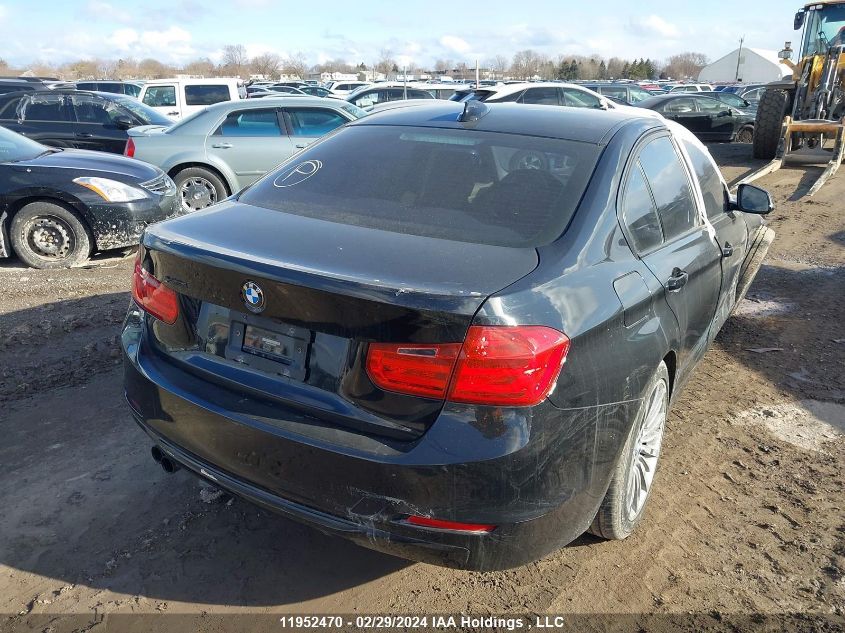 2014 BMW 3 Series VIN: WBA3B3C55EJ981540 Lot: 11952470