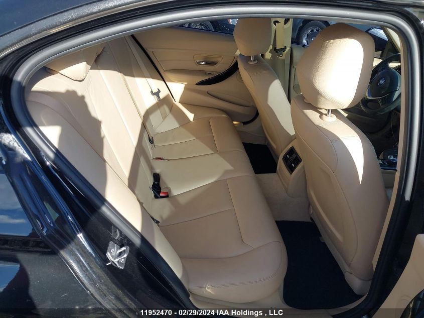 2014 BMW 3 Series VIN: WBA3B3C55EJ981540 Lot: 11952470