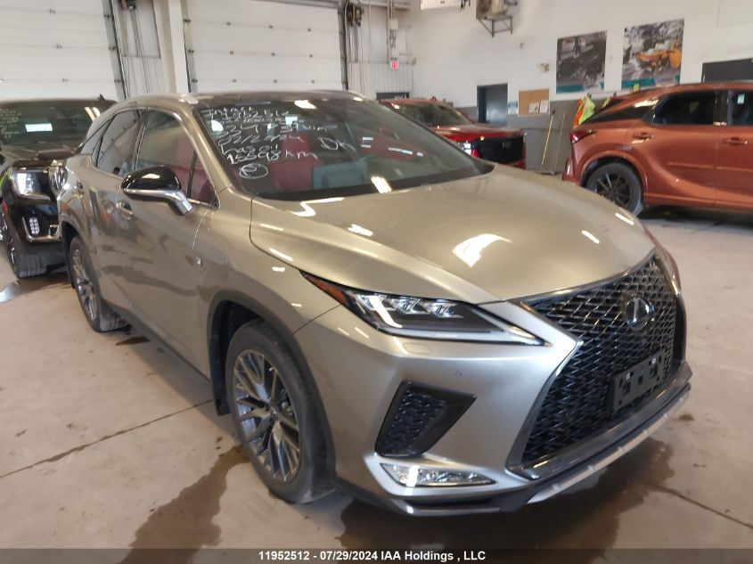 2022 Lexus Rx 350 VIN: 2T2YZMDA8NC334739 Lot: 11952512