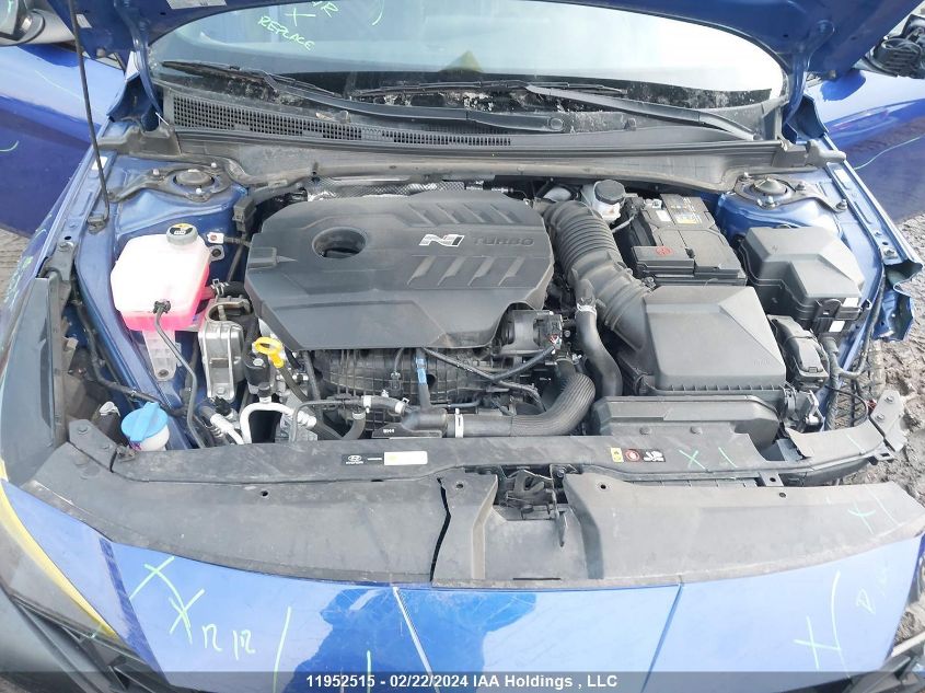 2023 Hyundai Elantra N Manual VIN: KMHLW4AK5PU010931 Lot: 39241417