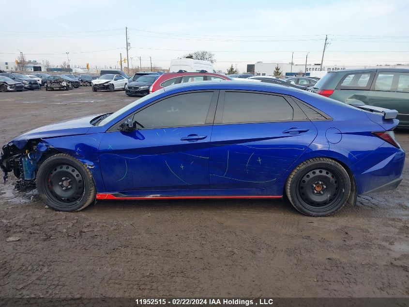 2023 Hyundai Elantra N Manual VIN: KMHLW4AK5PU010931 Lot: 39241417