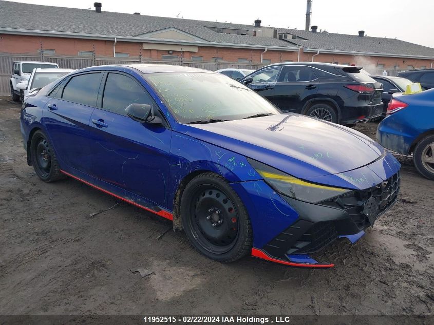 2023 Hyundai Elantra N Manual VIN: KMHLW4AK5PU010931 Lot: 39241417