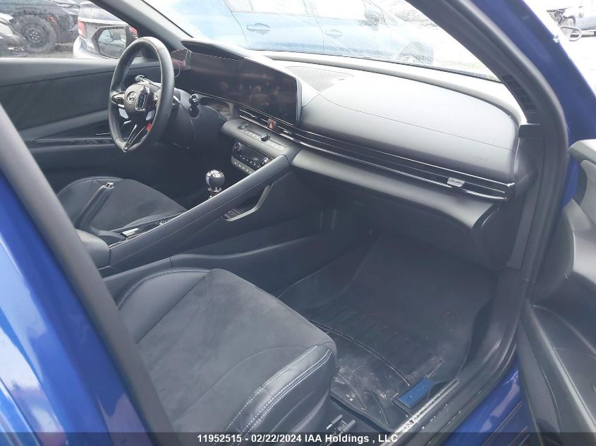 2023 Hyundai Elantra N Manual VIN: KMHLW4AK5PU010931 Lot: 39241417