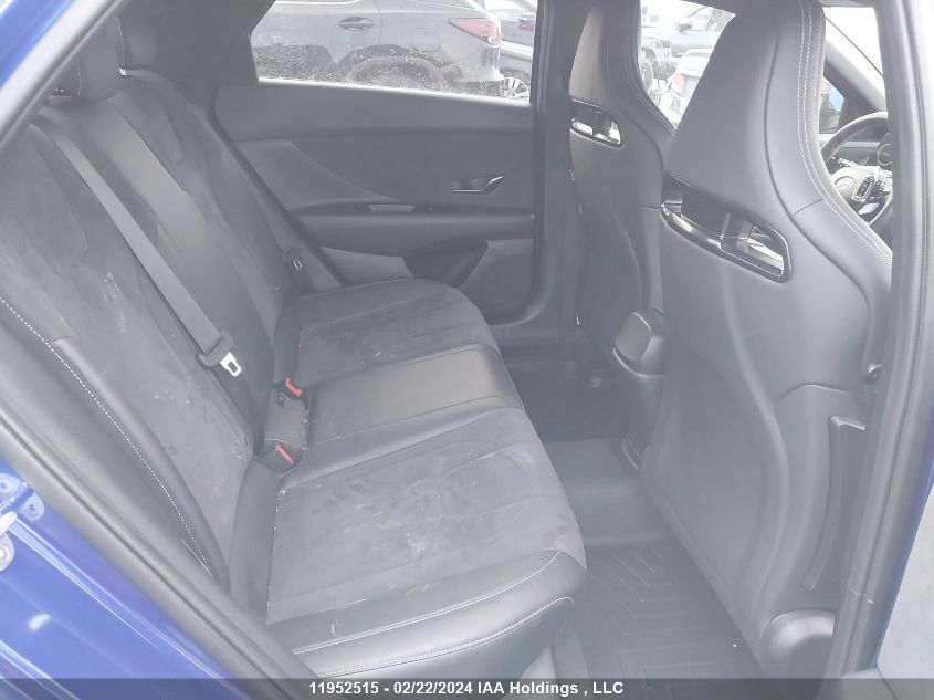 2023 Hyundai Elantra N Manual VIN: KMHLW4AK5PU010931 Lot: 39241417