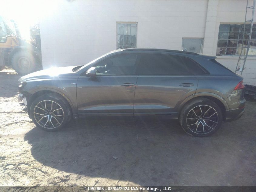 2021 Audi Q8 VIN: WA1DVAF11MD017990 Lot: 11952603