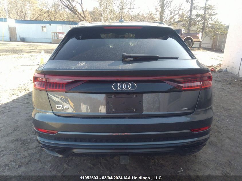 2021 Audi Q8 VIN: WA1DVAF11MD017990 Lot: 11952603