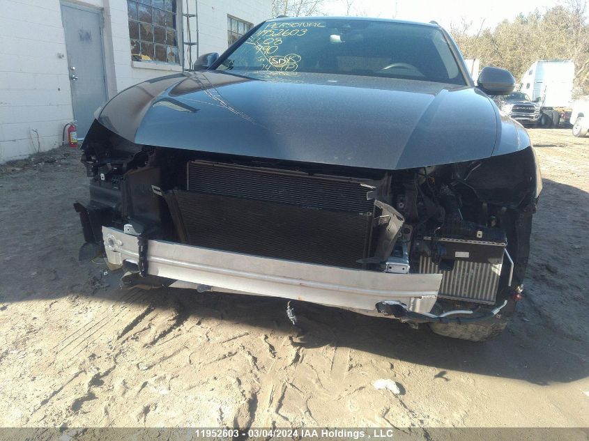 2021 Audi Q8 VIN: WA1DVAF11MD017990 Lot: 11952603