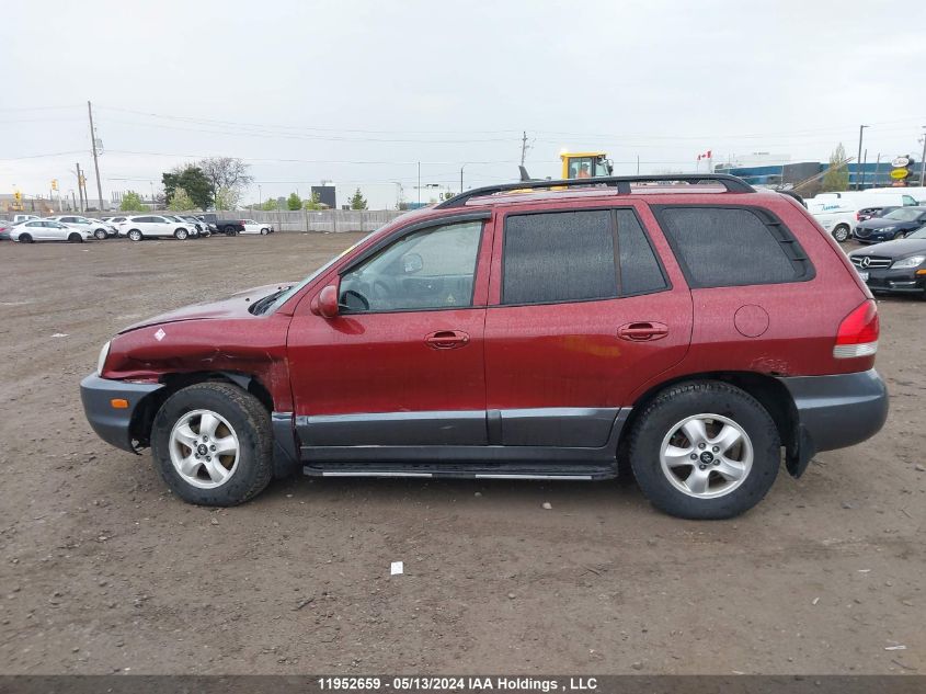 2005 Hyundai Santa Fe VIN: KM8SB13D25U918805 Lot: 11952659