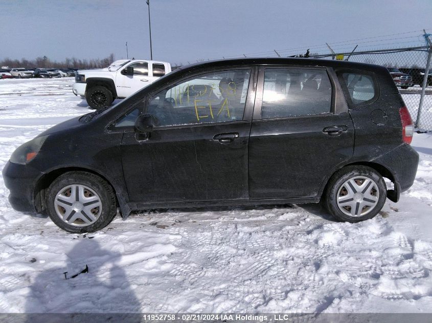 2007 Honda Fit VIN: JHMGD38487S803079 Lot: 11952758